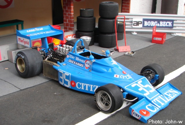 Maki F101C, Tony Trimmer, Nürburgring 1975 - Ready For Inspection