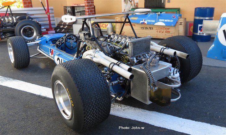 モデルファクトリーヒロ MFH 1/20 マトラ MS11 Ver.C `68