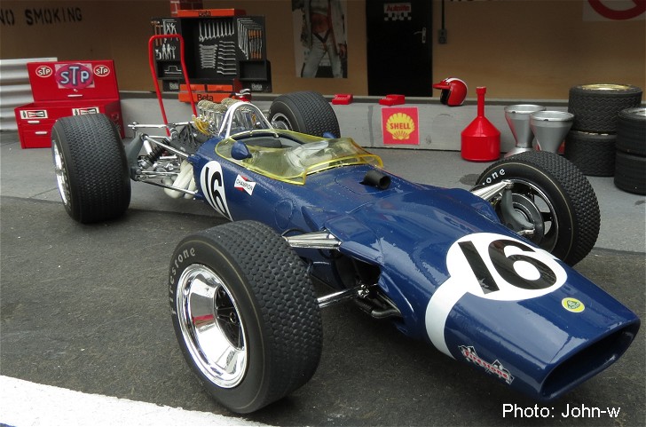 Lotus 49, Jo Siffert, Spain 1968, Ebbro 1/20th - Racing Lotus 49, Jo Siffert, Spain 1968, Ebbro 1/20th - Racing