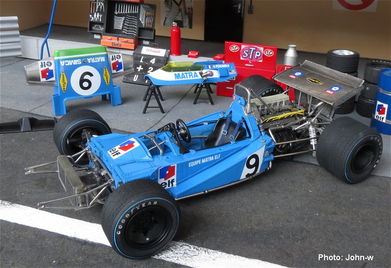 Amazon | 1/43 Spark スパーク Matra マトラ MS120 1970年 F1