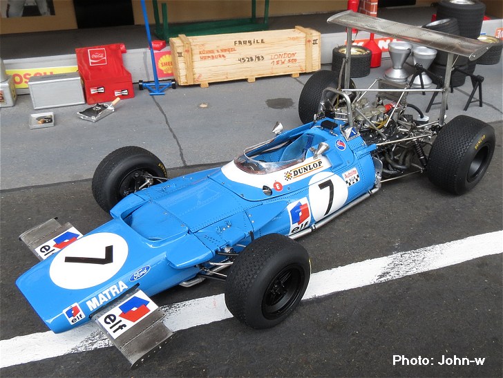 Matra MS80, Jackie Stewart, Spain 1969, MFH 1/20th - Racing